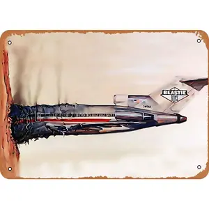 FLmiling Album Cover Beastie Boys Plaque Poster Metal Tin Sign Retro Vintage 8x12 Inch Wall Decor
