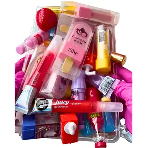 Lip Gloss Bundle - Variety Lipgloss Set, Glossy Lip Care Moisturizing Lipbuns with Hydrating Formula - Makeup Moisturizer Hydrate Cosmetic - Moisture, Lipstick - Regular Edition