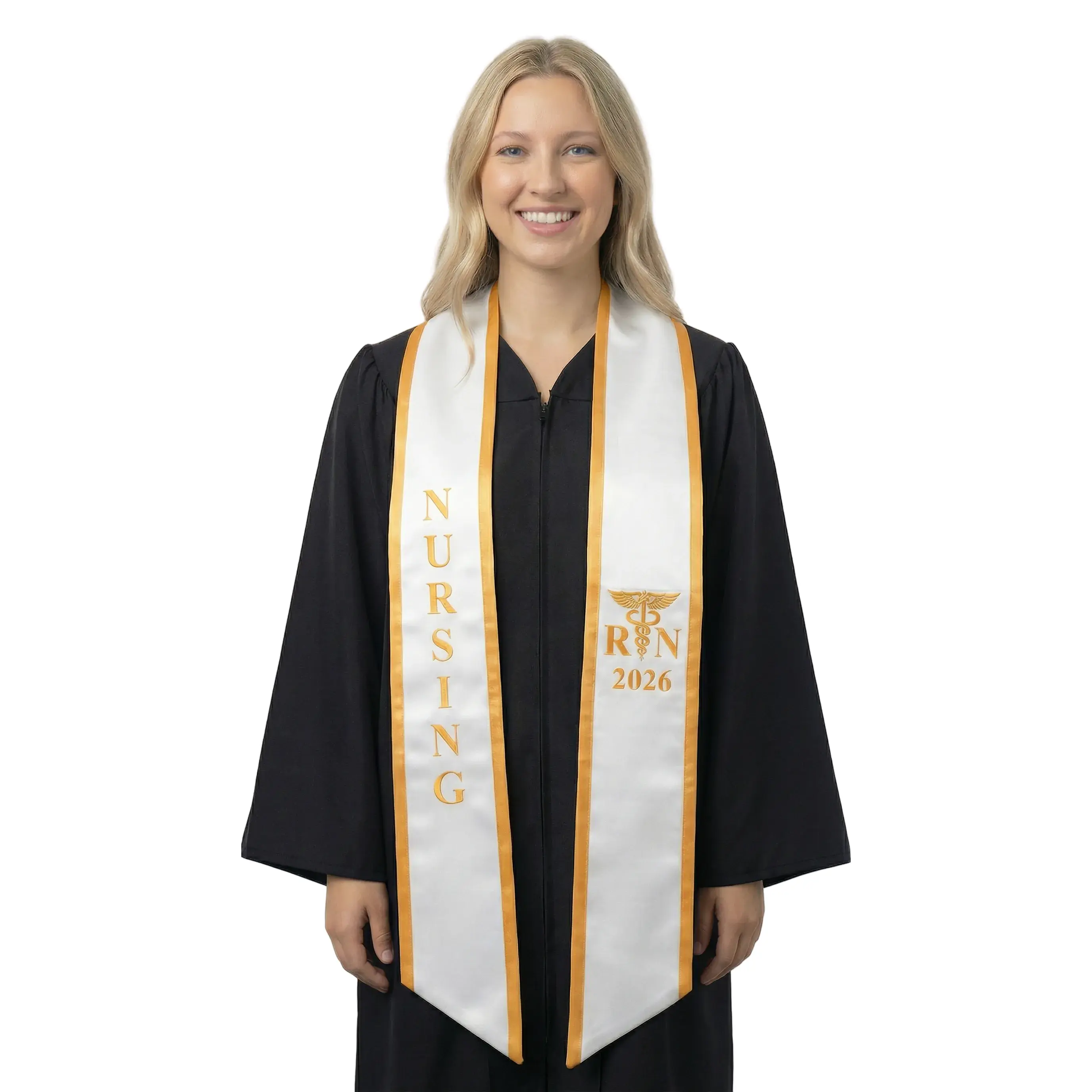 2026 RN Nursing Graduation Stole with Trim