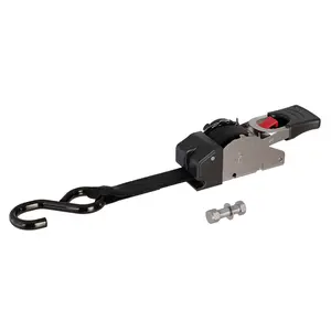 1 inch  x 6’ Bolt-On Retractable Ratchet Straps - Stainless Steel