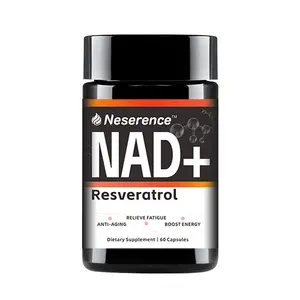 Neserence NAD+ Advanced - NAD+ Supplement for Energy & Healthy Aging - BOOST ENERGY relieve fatigue 500mg per Serving - 60 Count - (30 Day Supply) 