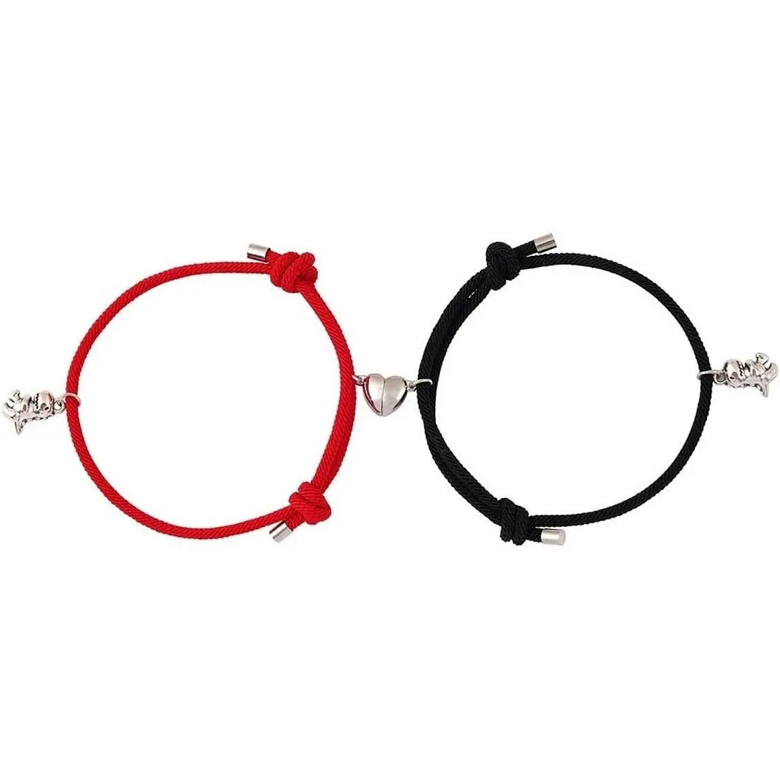 Couple Gifts Link Bracelets Set Friendship Matching Cute Dinosaur Bracelet for Boyfriend Girlfriend  Friend   for Couples