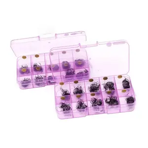 Promade Lash Extensions Mixed Tray 8D 0.05 11-15mm Handmade Eyelashes Volume Fans, Mixed Tray, Long-Lasting, Easy Application