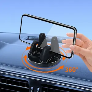 360° Rotatable Mobile Phone Holder Car Bracket Non-Slip GPS Navigation Car Mount Stand Support in Car Universal for All Phones