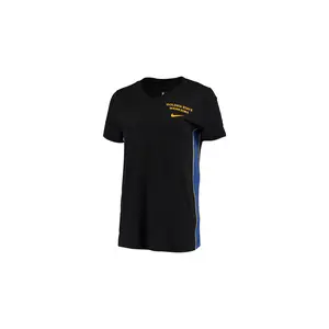 WoNBA Golden State Warriors V-Neck T-Shirt "Black" AV0068 010