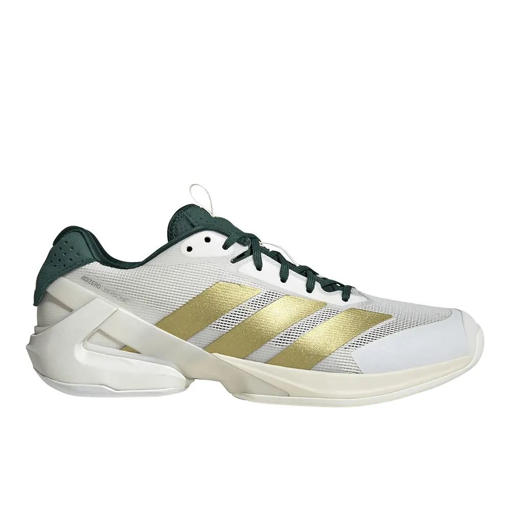 adidas Mens Adizero Ubersonic 5 Tennis Sneakers Shoes - White