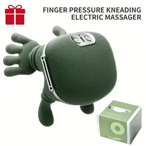 New USB charging neck and shoulder heating massager, trapezius muscle massage, neck massage, high-quality brushless motor massager, three massage modes, suitable for giving gifts to athletes, elders, men and women on holidays!