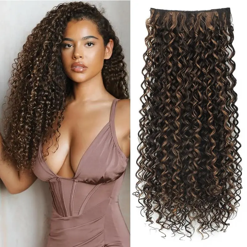 Chocolate Brown with Honey Blonde