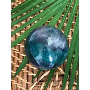 Rainbow Fluorite Sphere