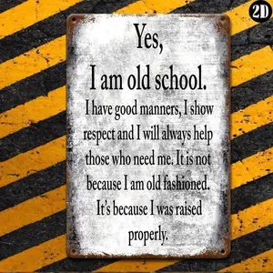 Aluminum Vintage Style Sign 8x12 Inch Funny Inspirational Retro Wall Art for Home Halloween Bathroom and Bar Decor Poster Indoor Home Decoration