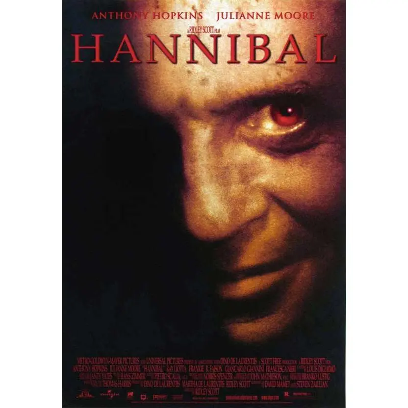 Hannibal Movie Poster Print (27 x 40)