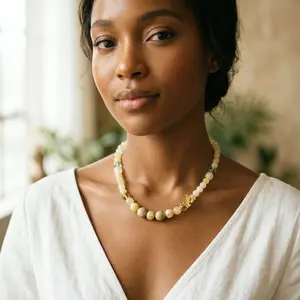 Buttered Butterfly Necklace