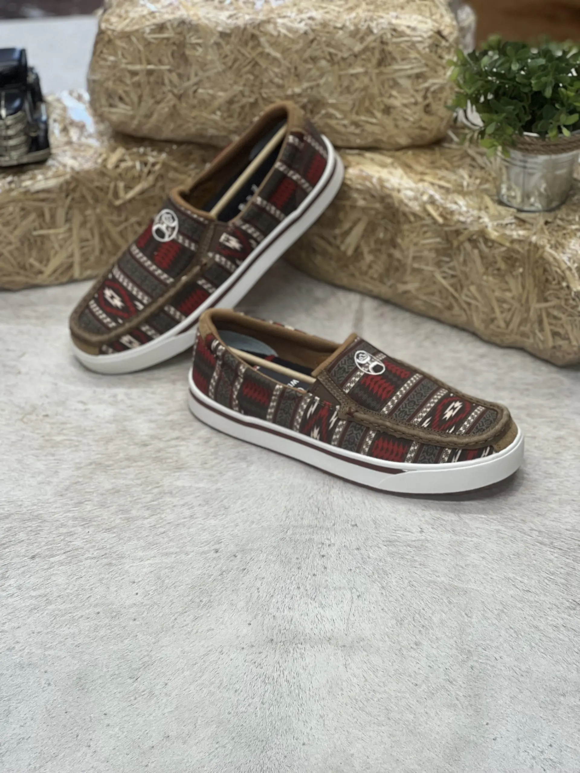 Twisted X Men  Hooey Slip-on Loper-Nomad Multi