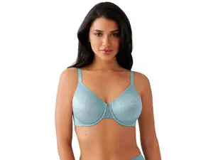 Wacoal Back Appeal Underwire Bra-  Stone Blue(420)