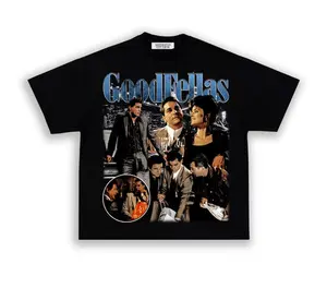 Vintage GoodFellas Movie T-shirt, Gangster Film Merch, Robert De Niro Fan Tee, Fashion Cotton, Full Colors, Full Sizes, For Men, For Women