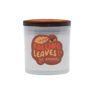 Falling Leaves Candle & Coaster