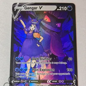 Gengar Custom-made Holo Fan art card