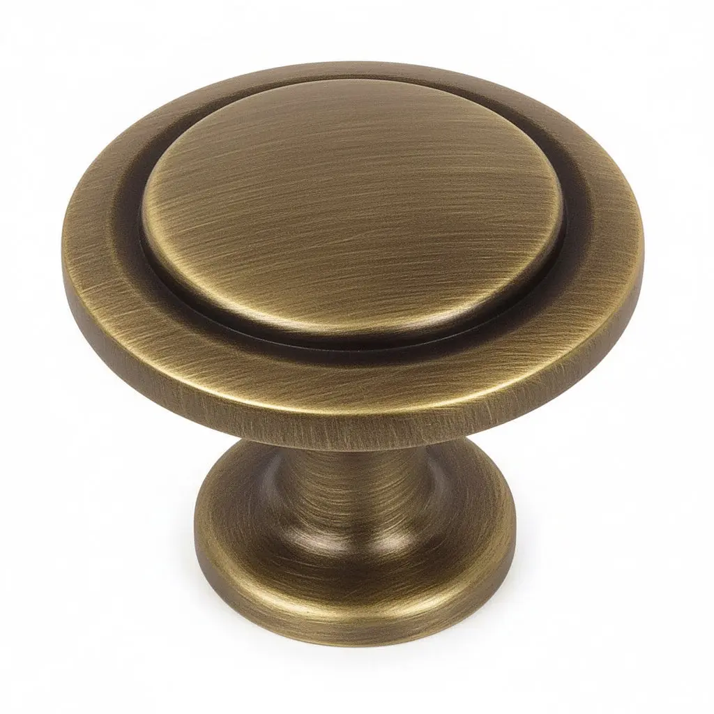 Cosmas 5560BAB Brushed Antique Brass Cabinet Knob