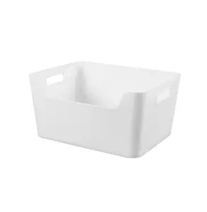 Mainstays X-Large Easy Access Bin Plastic, White