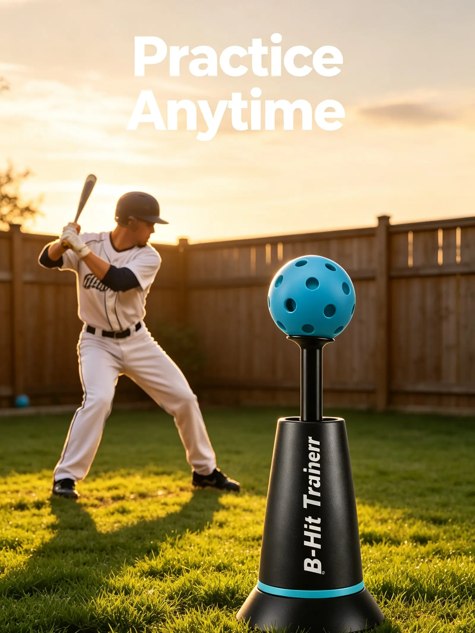 Baseballs baseball,training,Portable Baseball Hitting Trainer, Solo Practice Batting Tee for Youth Beginners & Adults with Upgraded Weighted Base for Indoor Outdoor Use,Improves Swing Mechanics, Convenient Design, Indoor Outdoor Sports,
