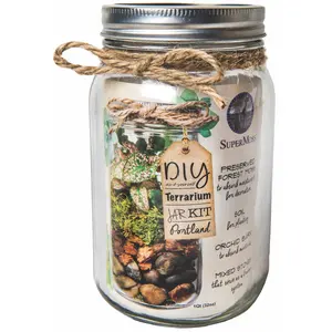 SuperMoss: DIY Terrarium Kit-Portland-32oz