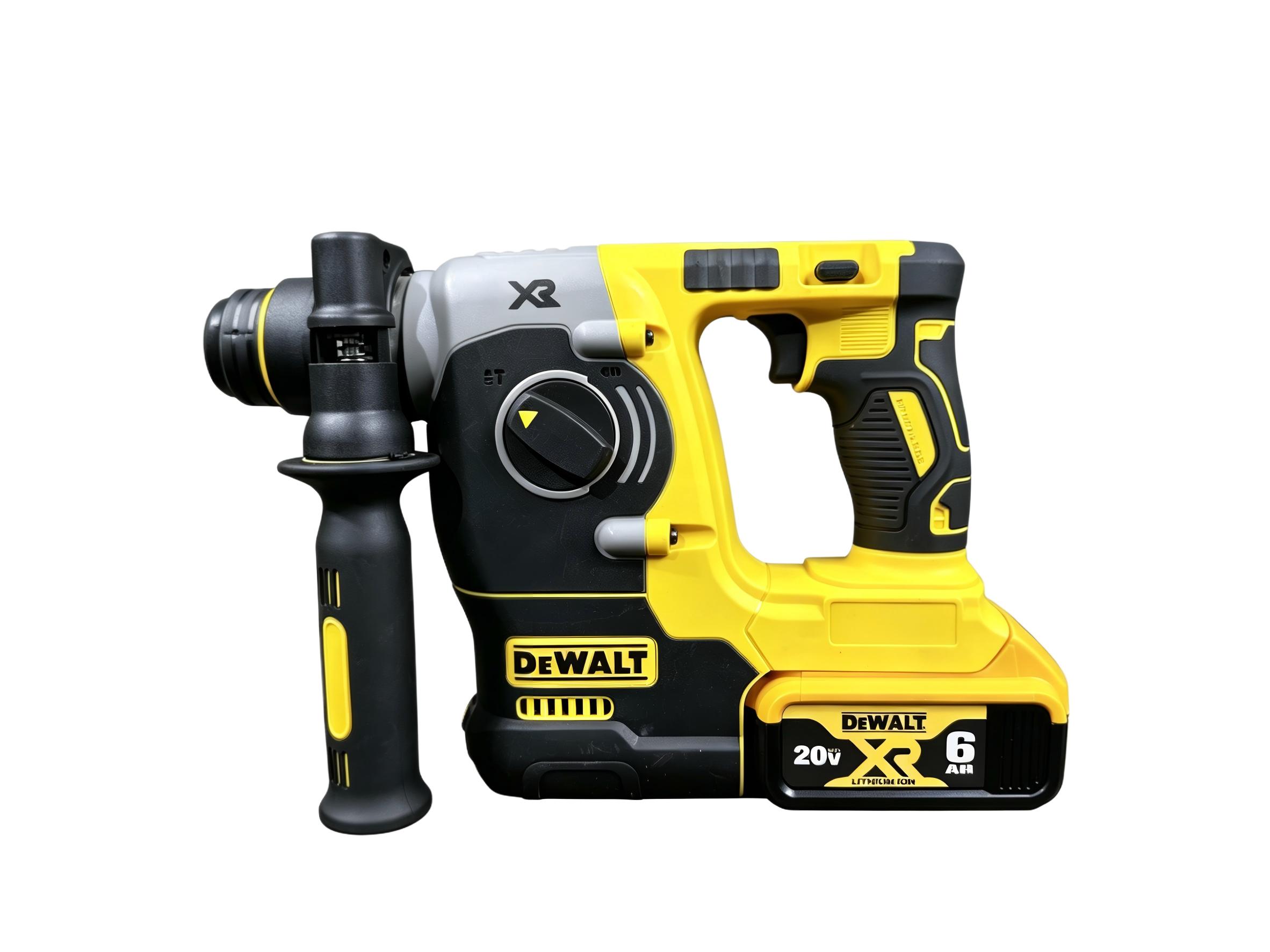 DEWALT DCH273 20V Brushless Cordless Rotary Hammer - 2.1J Impact Energy, 0-1100RPM, 0-4600BPM, SDS Plus, Tool Only or Kit with 1 Battery & Charger for Concrete, Brick and Stone Drilling DEWALT DCH273 20V Brushless Cordless Rotary Hammer - 2.1J Impact Energy, 0-1100RPM, 0-4600BPM, SDS Plus, Tool Only or Kit with 1 Battery & Charger for Concrete, Brick and Stone Drilling