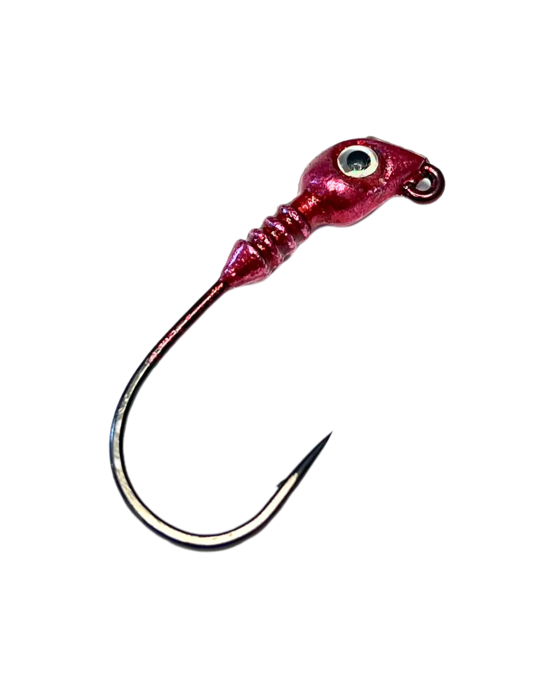Red Manic Mullet Jigs 10-Pack