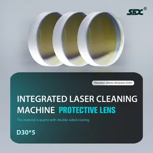 3PCS SFX Protective Lens D30x5mm for SLC Laser Rust Removal Cleaning Machine