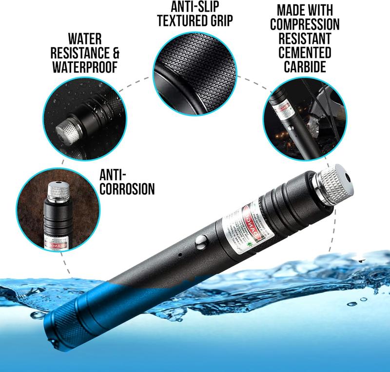 Green Laser Pointer | High Power Lazer Pointer | Rechargeable Tactical Lazer | Long Range Laser Pointer