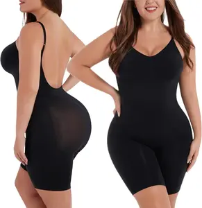 Skim's same-style one-piece flat-corner body shaper