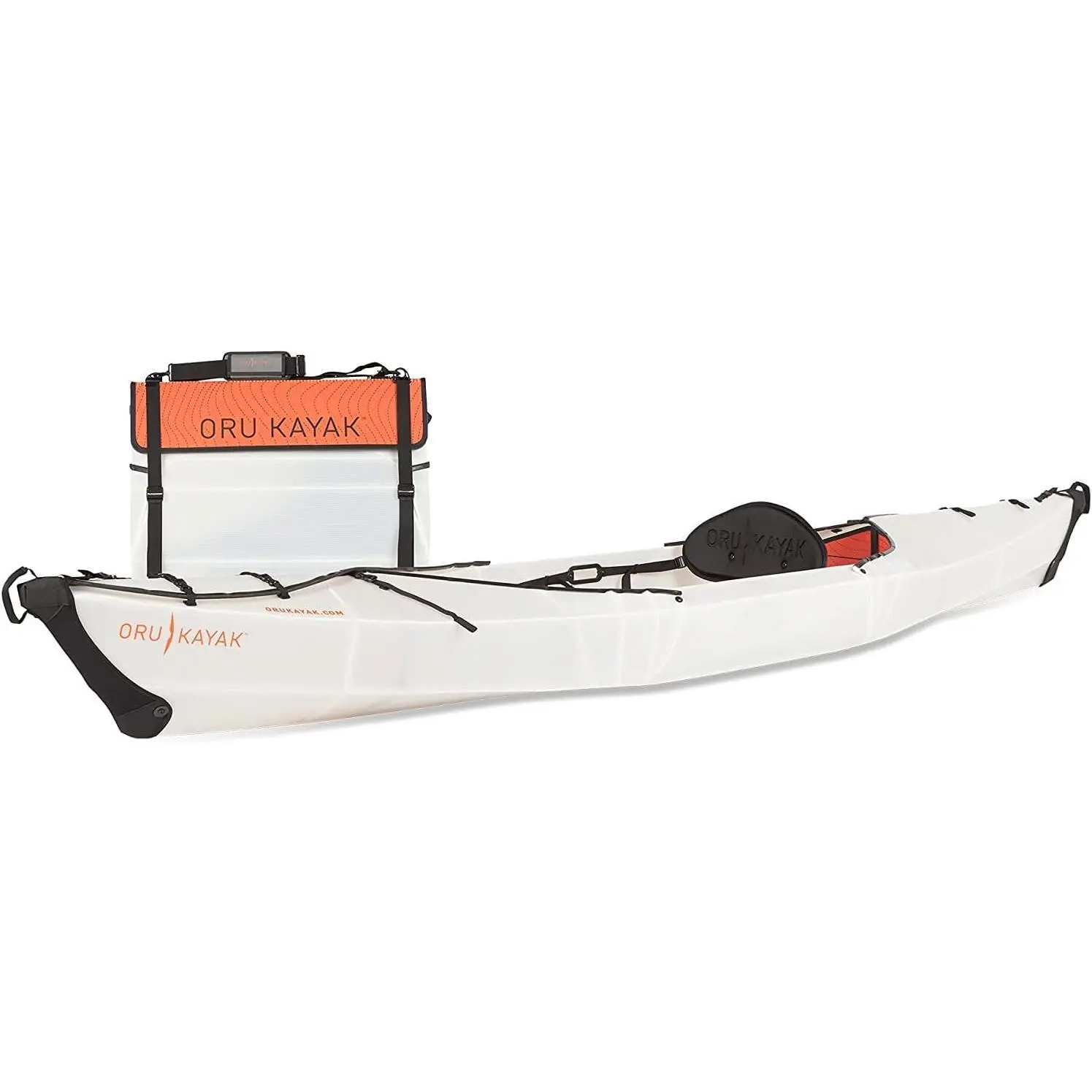 Oru Kayak Beach | Stable, Durable, Light - Lake/River Kayaks - Beginner, Intermediate - for Day Trips, Picnics, and Casual Fun with Family and Friends - Size (Unfolded): 12'1" x 29", 25 Lbs