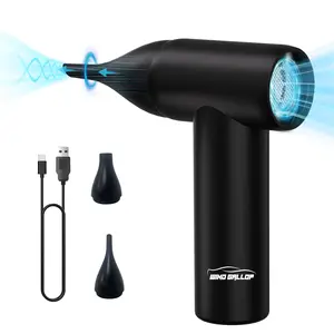WindGallop LD2306 Wireless High-speed Turbofan Portable Electric Air Duster for Deep Cleaning Replace 80000 RPM Cordless Air Blower-Car Duster