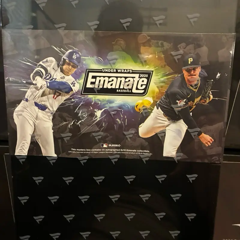 2025 Fanatics Emanates Trios Autographed Emanate Series Officially Licensed Baseball Exclusive New Collectible
