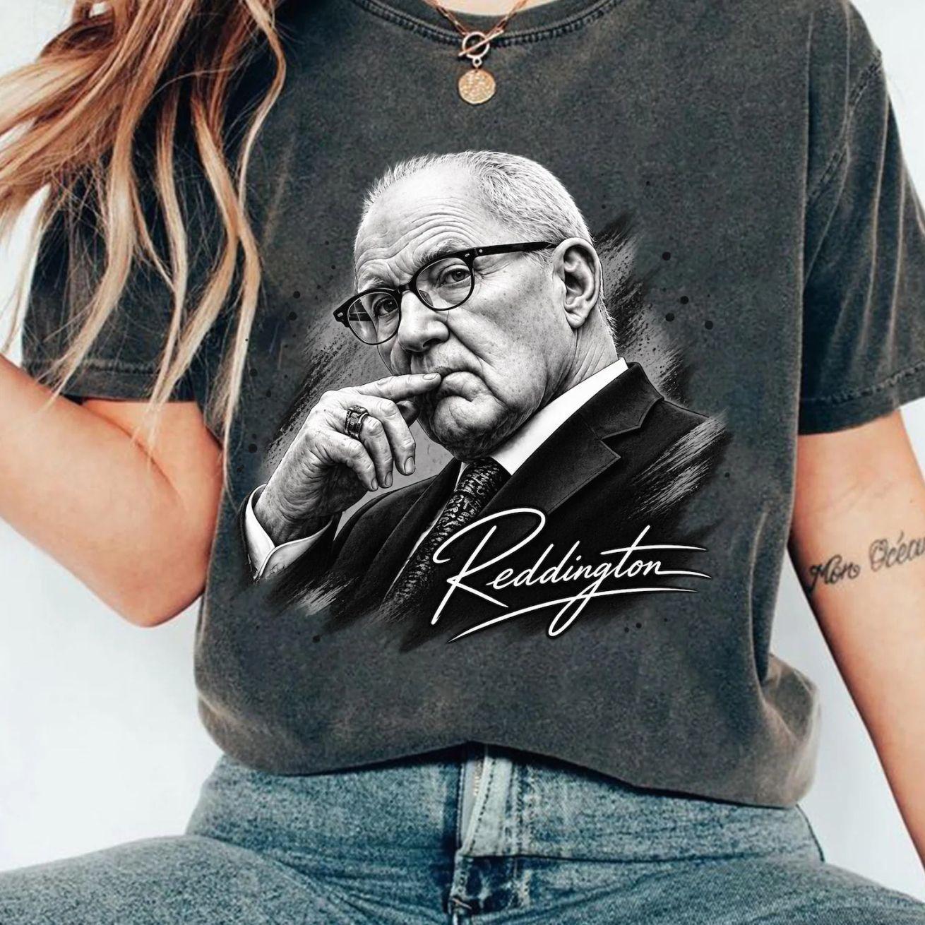 Kevin Reddington T-Shirt, Courtroom Lawyer Portrait Tee, Lindsay Clancy Trial Shirt, Black and White Photo Tee