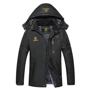 Men's Waterproof Ski Jacket Winter Warm Snow Coat Windproof Mountain Raincoat Snowboarding Hooded Jackets for Mens