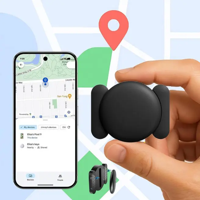 Magnetic Mini GPS Tracker with Battery,  Anti-Lost Portable Wireless GPS Trackers, No Monthly Subscription, Real-Time Position Finder for Luggage, Daily Belongings