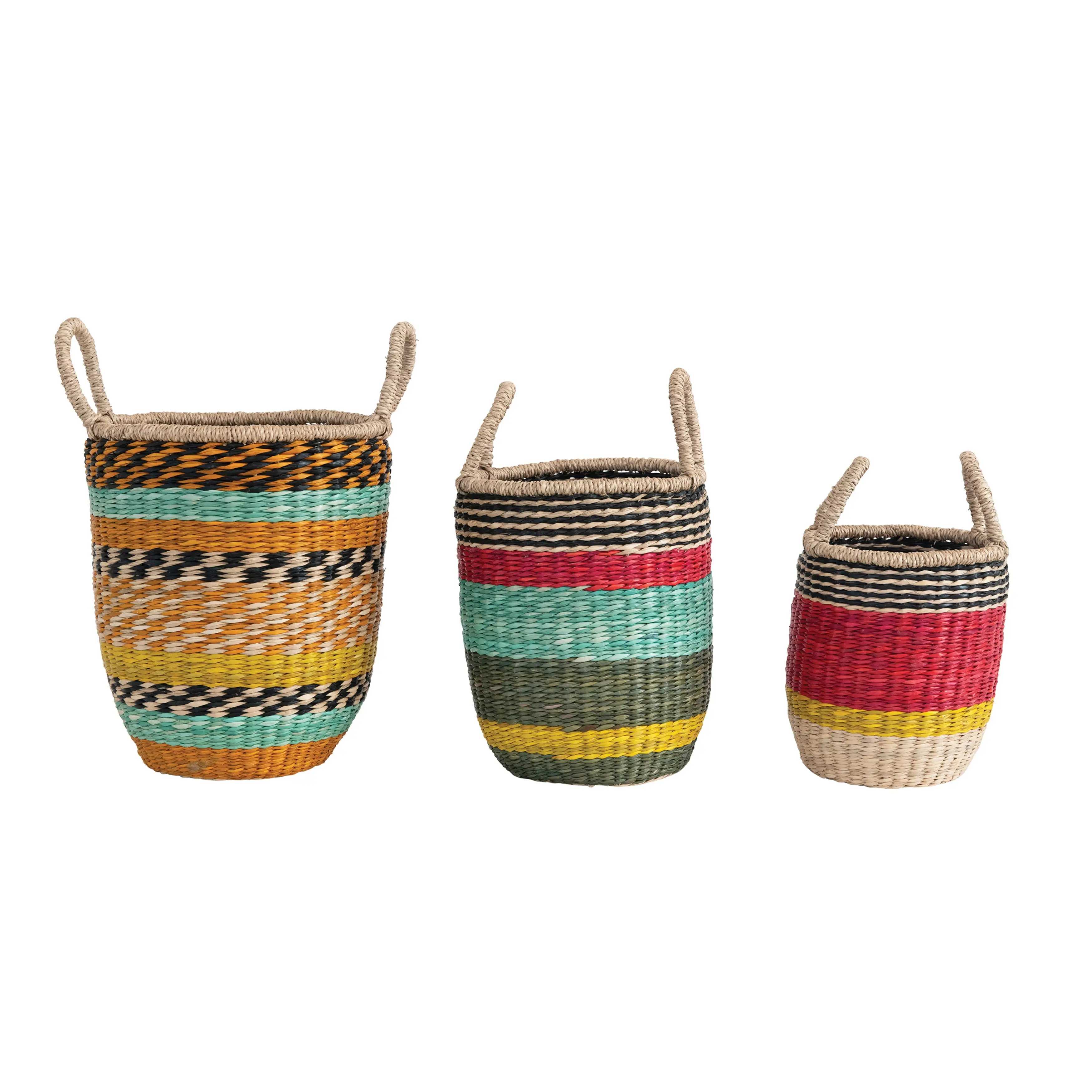 MD Hand Woven Seagrass Basket