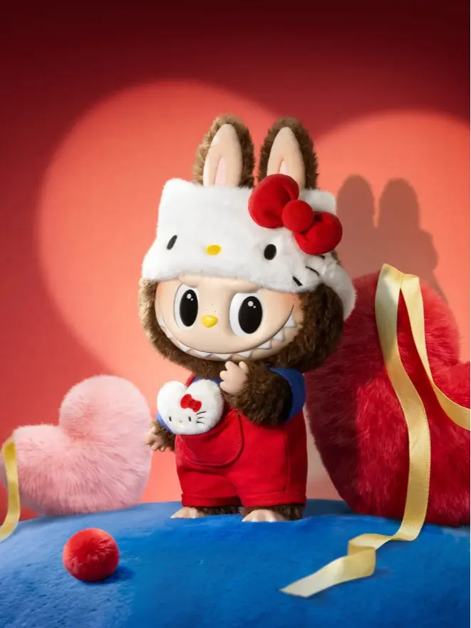 Pop Mart The Monsters x Hello Kitty Vinyl Plush Doll