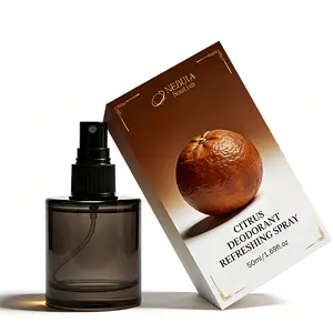 Citrus Deodorant Spray, 50ML, Perfect for Outdoor Parties, Stay Fresh in Any Weather, Ideal for Personal Use, Refreshing Scent