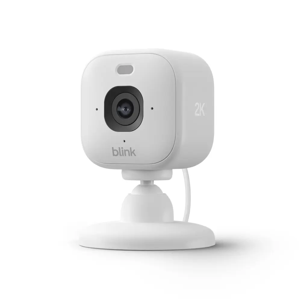 Blink Mini 2K+ 1 Camera, White Blink Mini 2K+ 1 Camera, White