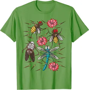 Funny Voodoo Zombie Flies Insects Halloween Cactus Costume T-Shirt - Dacodaqu Shop 59B09B2BT7WV