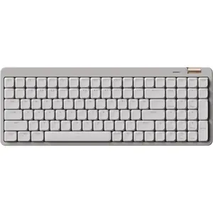 Flow Lite 100  Low Profile Mechanical Keyboard, Swappable Rechargeable  Keyboard with 2.4G Receiver,  and Wired Connection for Windows, / Specter Linear Switches (Marble)