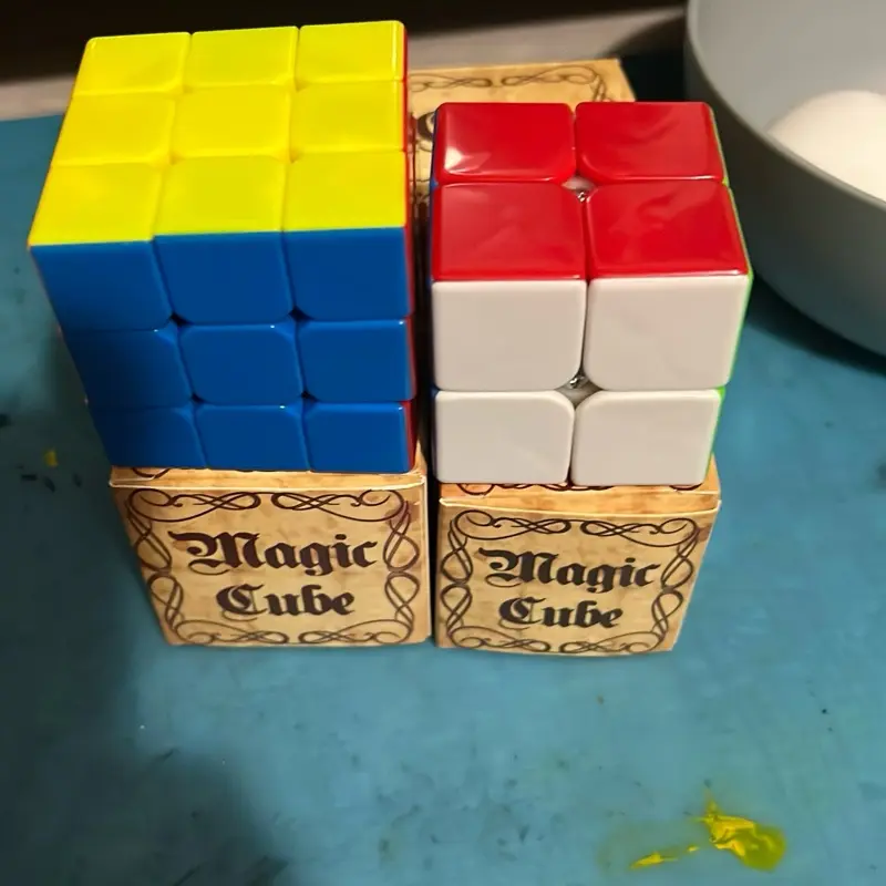 Magic cube set of 2