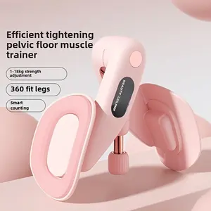 Universal Fit Pelvic Floor Muscle Leg Exerciser Trainer - ABS Kegel Exercise Thigh Toner for Postpartum Recovery, Home Leg Slimming, Uncharged