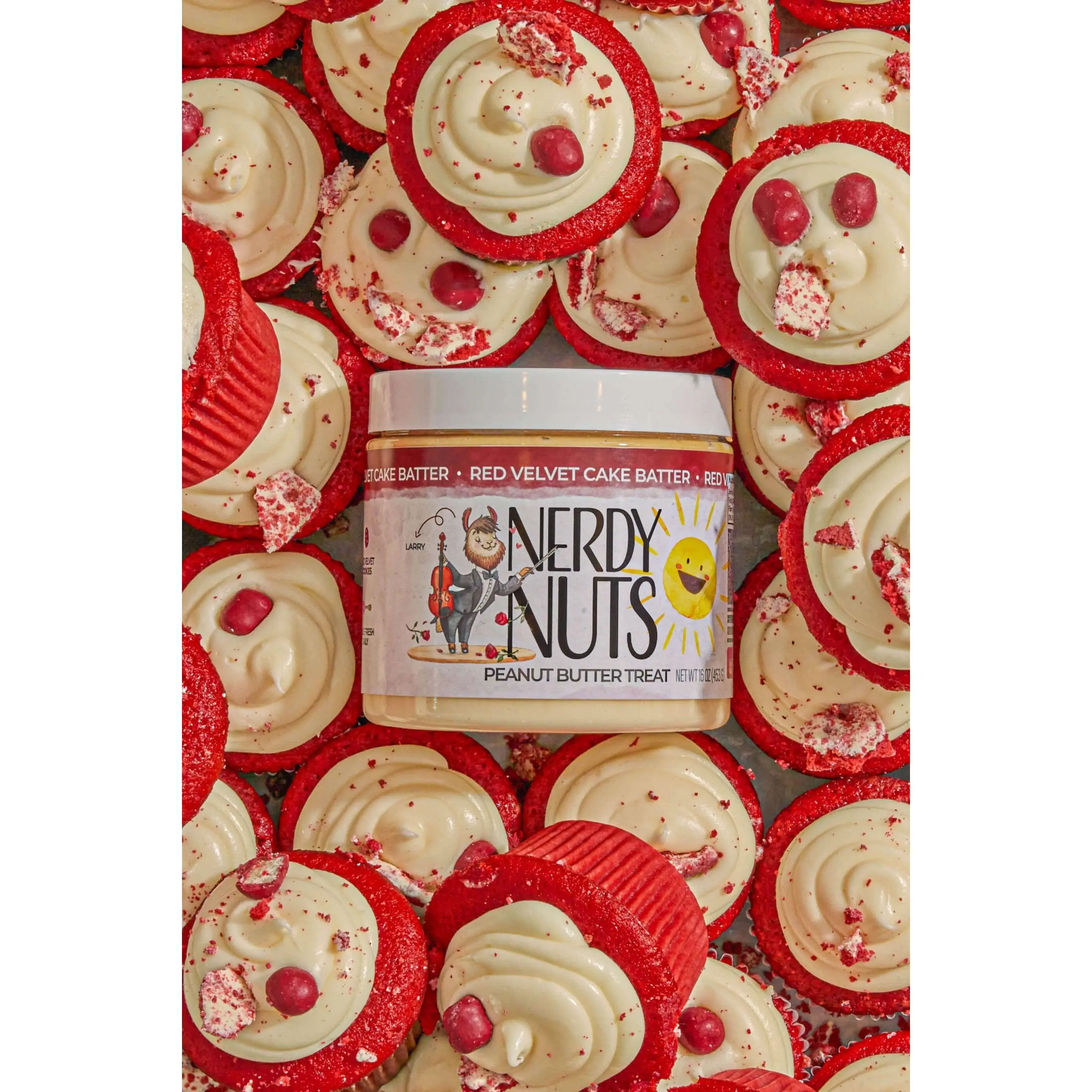 Red Velvet Cake Batter Peanut Butter Treat