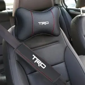 Car Seat Neck Pillow Headrest, 2pc/4pcs Seatbelt Shoulder Safety Pad Protector, Fits Toyota Models, Auto Accessories, Car Interior Kit