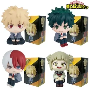 HOT My HeroAcademia Katsuki Deku Todoroki Shoto Himiko Toga Break Time Anime Figure Model Collection Doll Toy For Kids Gift