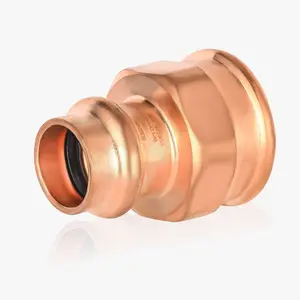 1-1/2" Press Copper x 1-1/4" Female Threaded Adapter