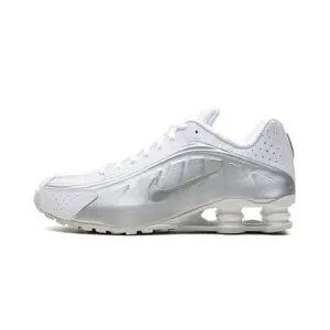Shox R4 "White Bright Crimson Metallic Silver" HQ1988 101