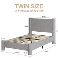 Twin Size Gray